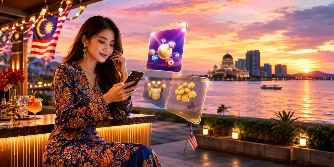 Paparan jackpot loteri bergaya batik di Kota Kinabalu melalui platform mf19