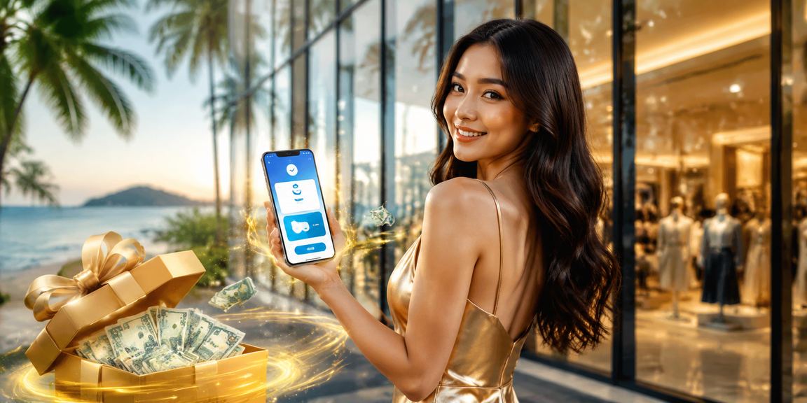 Pengguna Langkawi mengakses meja blackjack dalam talian mf19 melalui telefon pintar