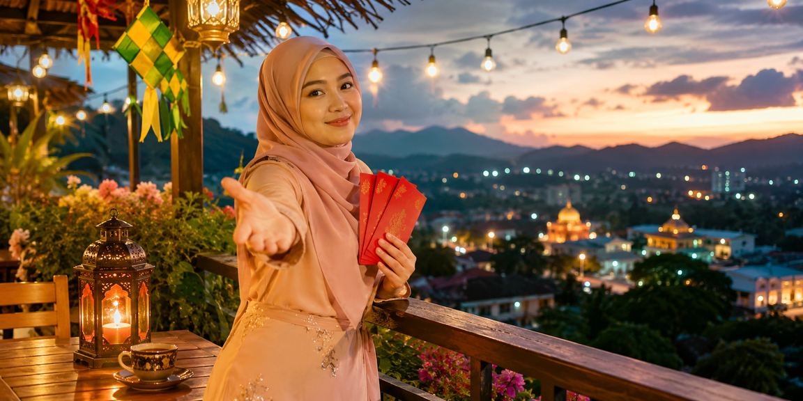 Sampul merah bonus selamat datang gaya Malaysia untuk ahli baru mf19